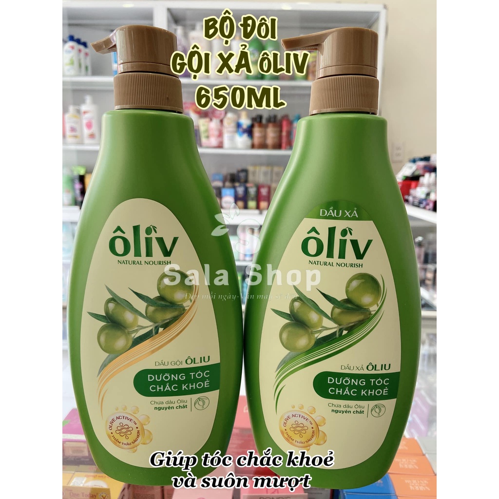 Dầu Gội Xả Ôliv giúp tóc chắc khoẻ
