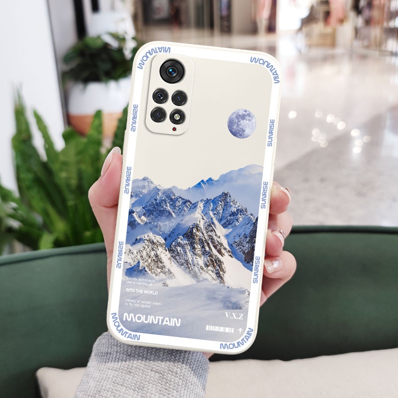 Ốp Điện Thoại In Hình Phong Cảnh Mặt Trời Mọc Cho Xiaomi Redmi Note 11 11S Pro Plus + 4G 5G
