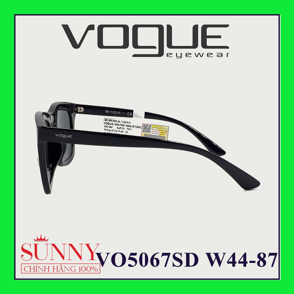 VO5067SD - Kính mát Vouge chính hãng, bảo hành toàn quốc