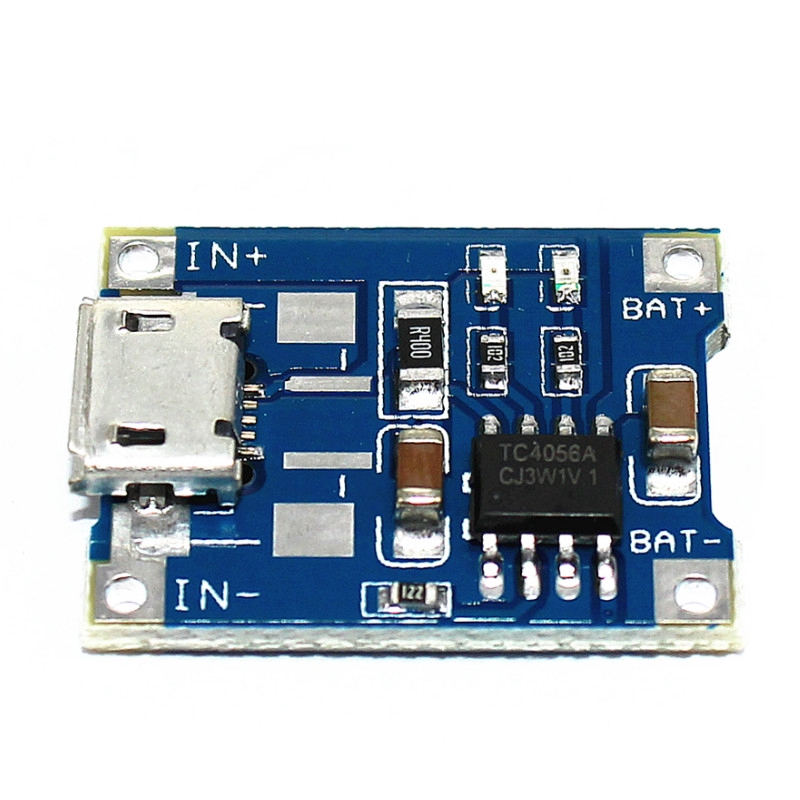 Set 5 mô đun sạc pin 5V TP4056 18650 1A Lipo chuyên dụng chất lượng cao