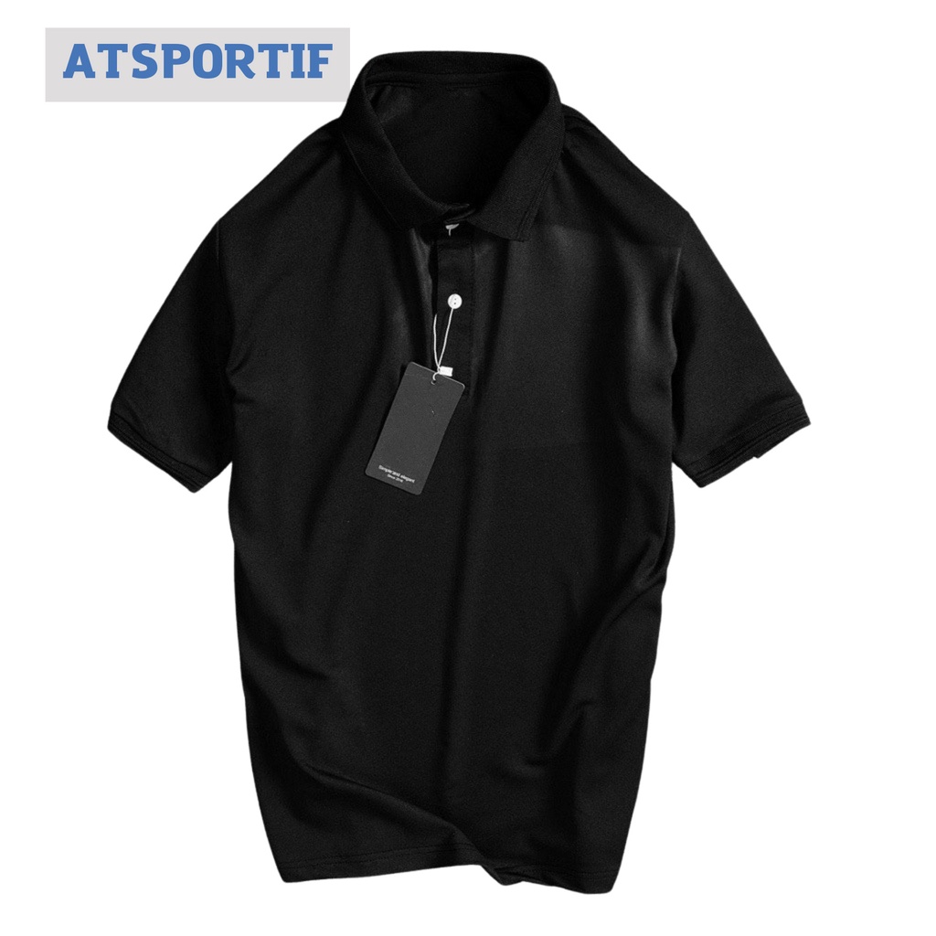 Áo Polo Nam cổ bẻ basic cộc tay vải cá sấu cotton phong cách trẻ trung chuẩn form nhiều màu