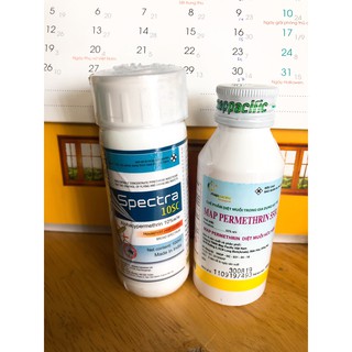 Combo thuốc diệt muỗi Spectra 10SC + Map Permethrin 50EC