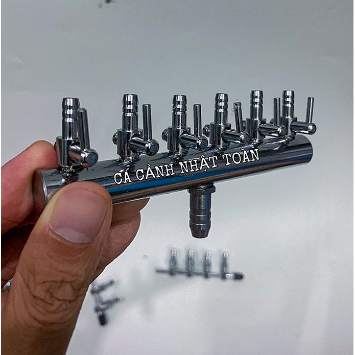 VAN CHIA OXY INOX CHỐNG GỈ 2, 4, 6 ĐẦU