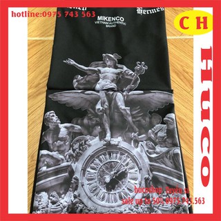 áo thun áo phông hè tay lỡ nam nữ mikenco bức tượng SPF chất cotton co giãn nhẹ form thụng chuẩn ảnh unisex mặc đôi nhóm