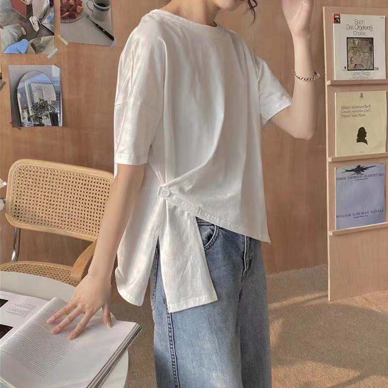 Áo Thun NgắN Tay Cổ TròN ThờI Trang Cho Nữ JL-TX-434