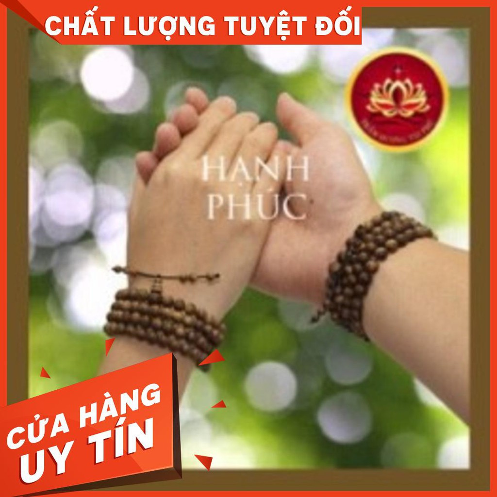 VÒNG TAY CHUỖI HẠT TRẦM HƯƠNG 108 , 8 MM Vòng Tay Thiên Nhiên Mùi Thơm Vĩnh Viễn