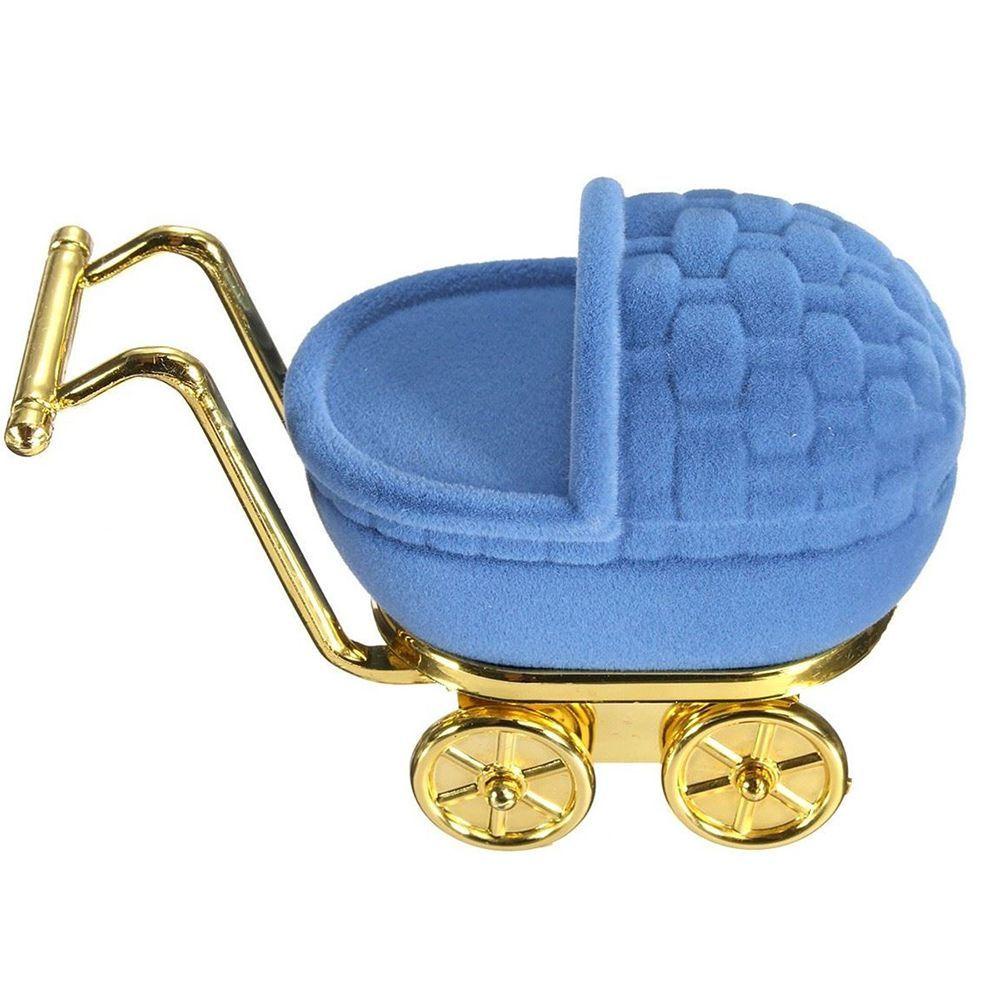 ANEMONE Giá Đỡ Trưng Bày Nhẫn Bằng Nhung Gắn Xe Đẩy Tiện Dụng