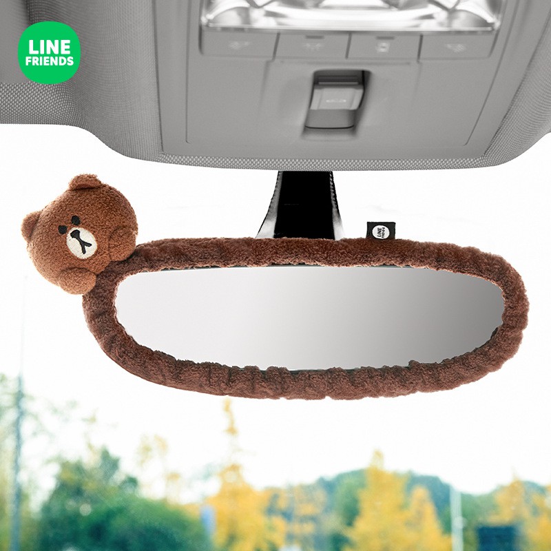 【Ready Stock】 Bọc Gương Chiếu Hậu Xe Hơi Line Friends Fashion brand auto products