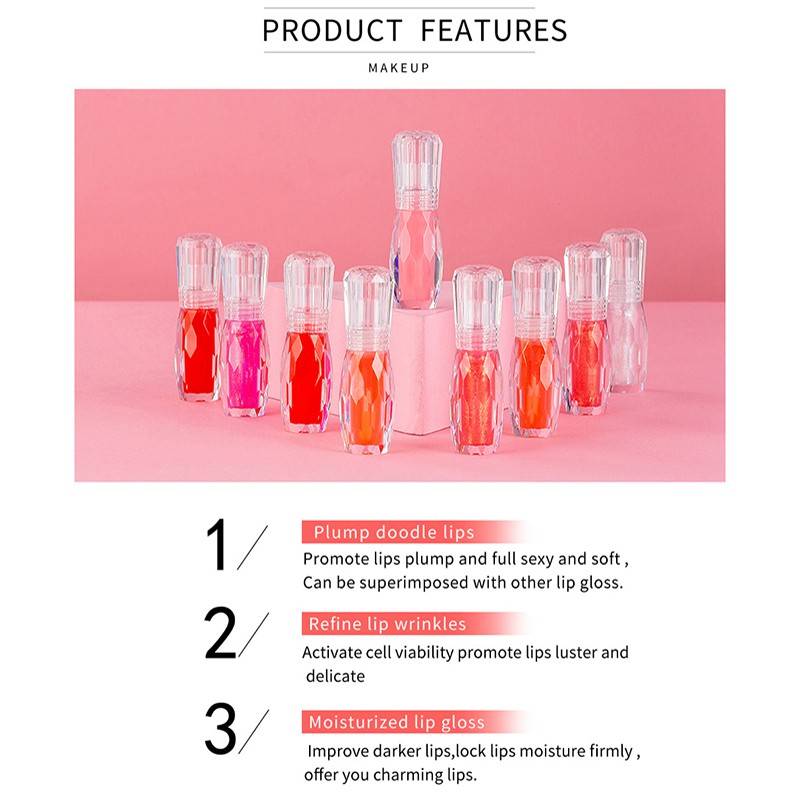 Son Bóng Handaiyan 3D Giúp Môi Căng Mọng Tự Nhiên Đẹp Mắt | BigBuy360 - bigbuy360.vn