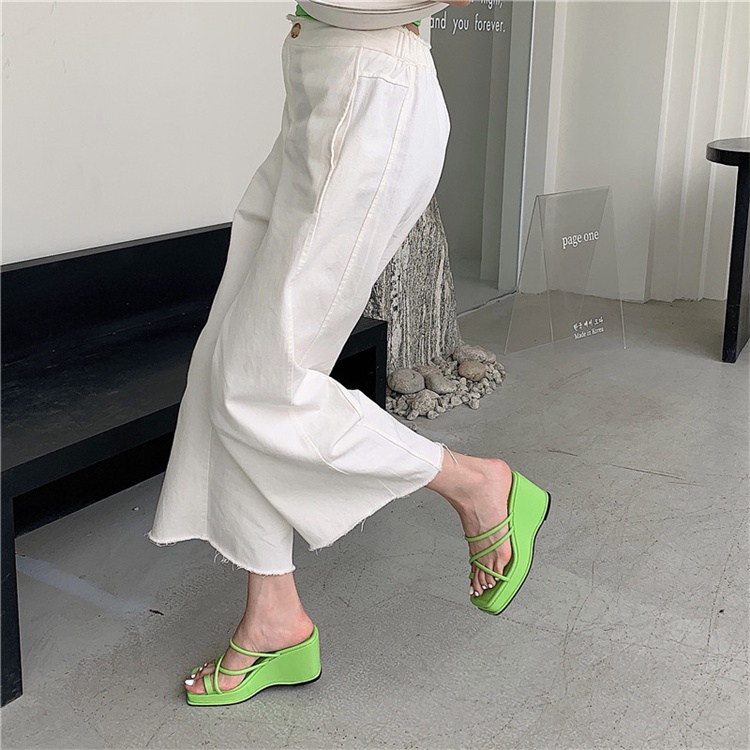 Dép Sandal Đế Xuồng Thời Trang Dành Cho Nữ