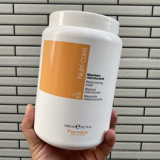 Hấp dầu Fanola Nutricare Mask chăm sóc tóc hư tổn 1500ml ( chính hãng )