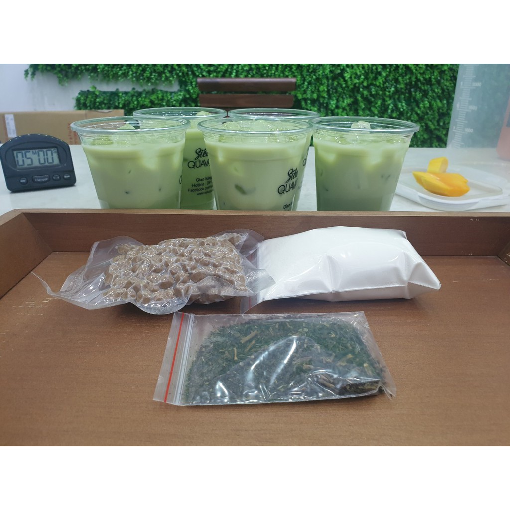 Set trà thái xanh [CÓ HƯỚNG DẪN] tự làm được  5 CỐC TO tại nhà thơm ngon, đảm bảo an toàn vệ sinh
