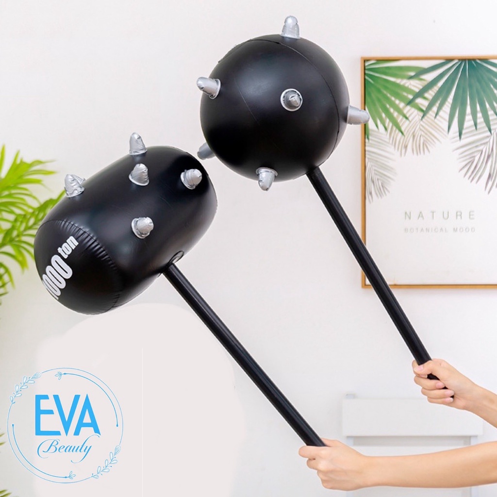 Đồ chơi Búa Gai Tròn Bơm Hơi Cầm Tay Size To 70 Cm M3468
