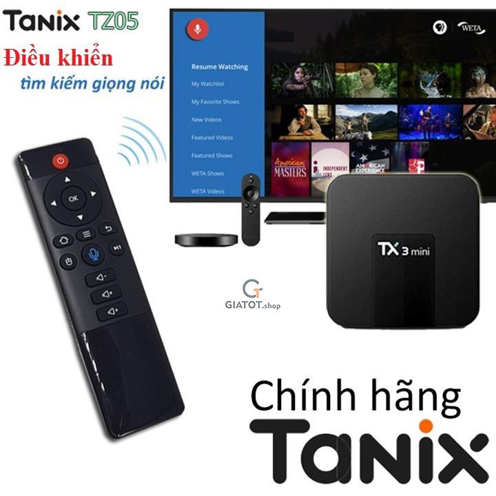 Điều khiển có tìm kiếm bằng giọng nói và học lệnh TZ05