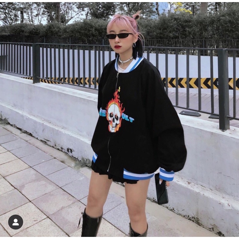 Áo khoác nỉ đầu lâu