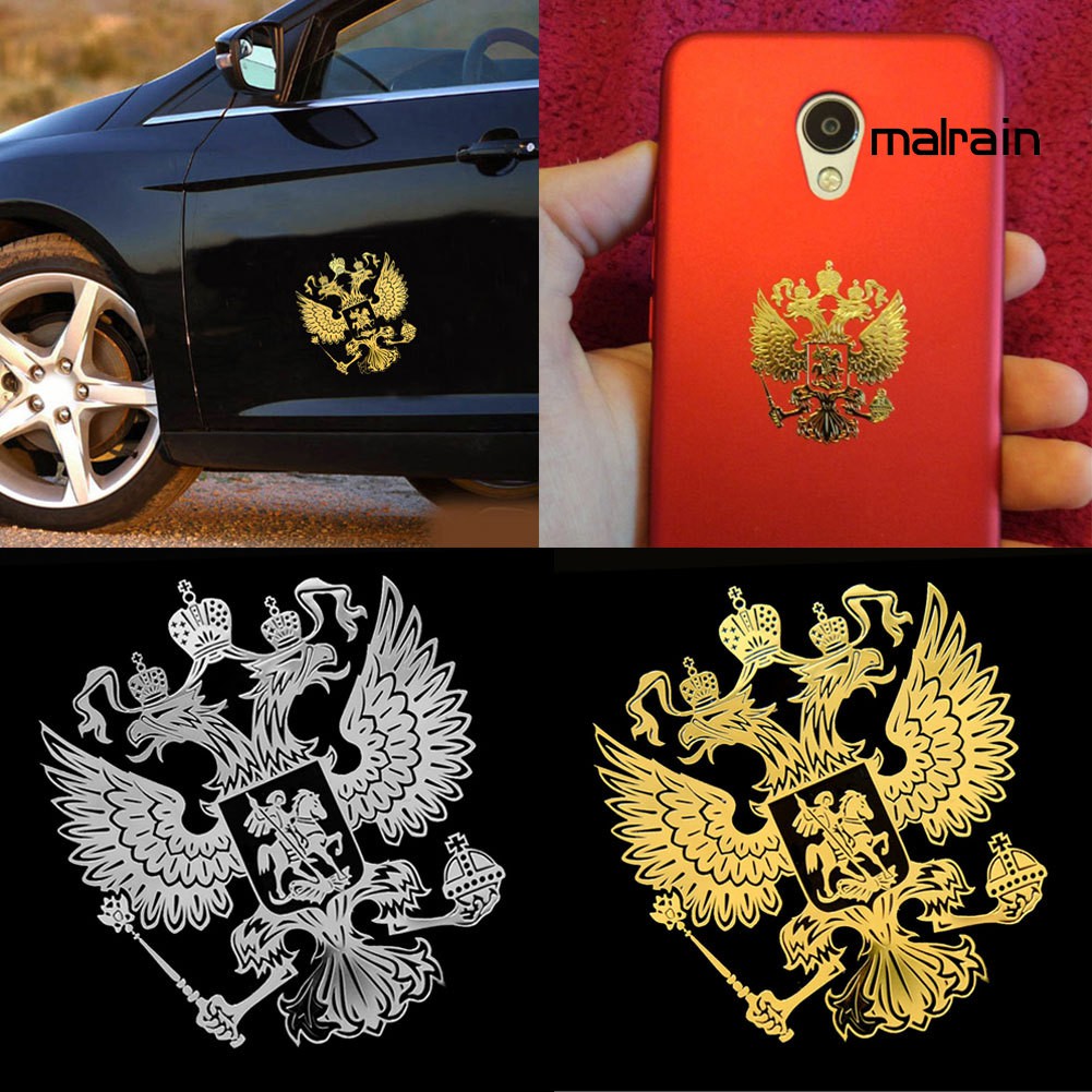 Đề can dán ô tô hình biểu tượng đại bàng nước Nga | BigBuy360 - bigbuy360.vn