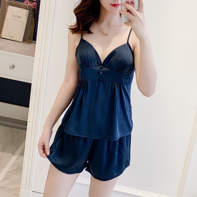 ♥️[Q11.HCM]♥️ LL626 bộ ngủ mặc nhà- đồ bộ satin lụa dễ thương - CCNCS
