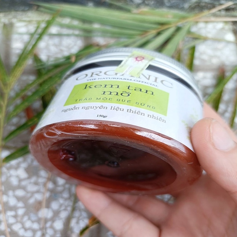 Kem tan mỡ thảo mộc quế gừng 150gr,tan mỡ bung cấp tốc