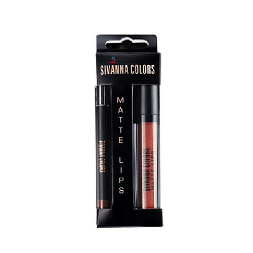 Set Son Kem Lì Sivanna Colors Matte Lips HF7004 5g