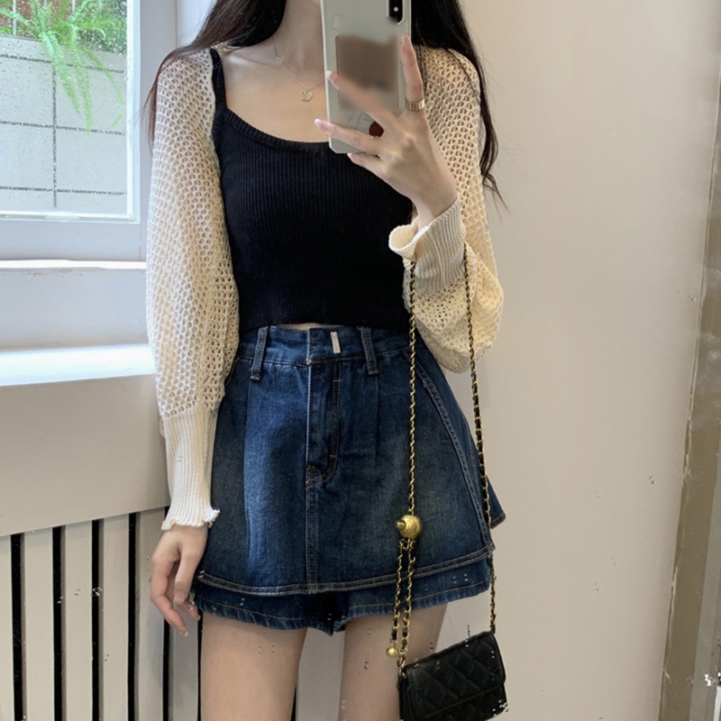 Áo Khoác Cardigan Tay Dài Dáng Rộng Chống Nắng Thời Trang Mùa Hè Tinh Tế Cho Nữ