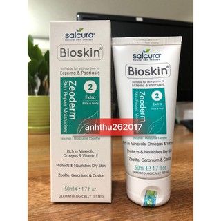 Kem bôi da bioskin zeoderm 50ml