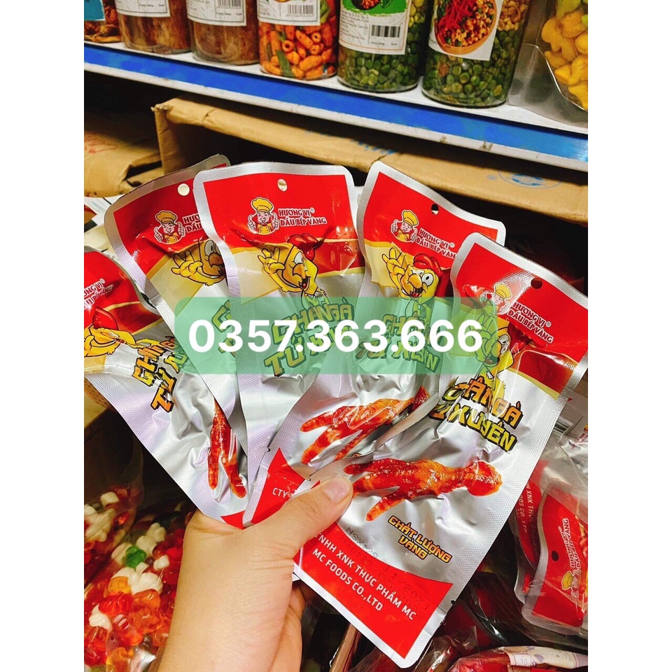 Combo 10 chân gà tứ xuyên việt nam sản xuất. - vuanuongtrunghoa