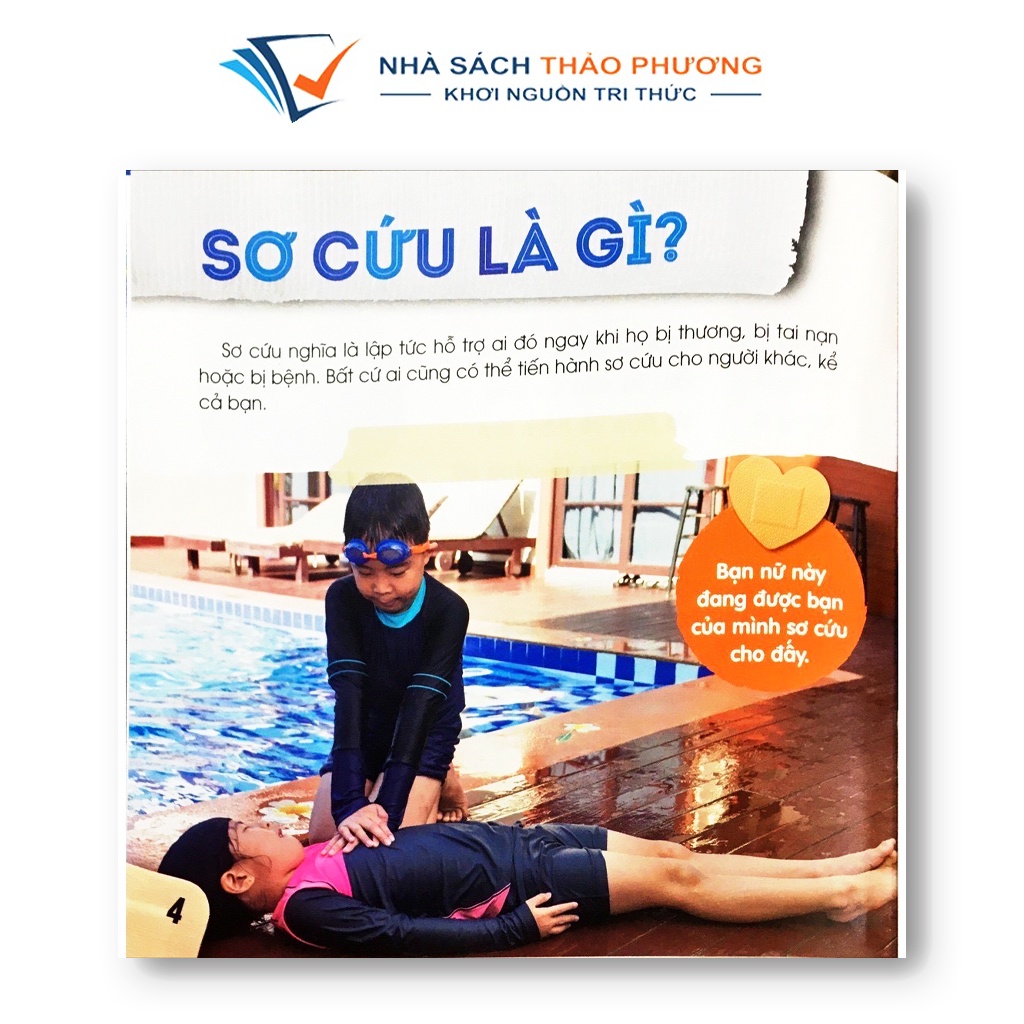 Sách - Các kỹ năng sơ cứu cơ bản - Bộ 4 quyển, lẻ tùy chọn