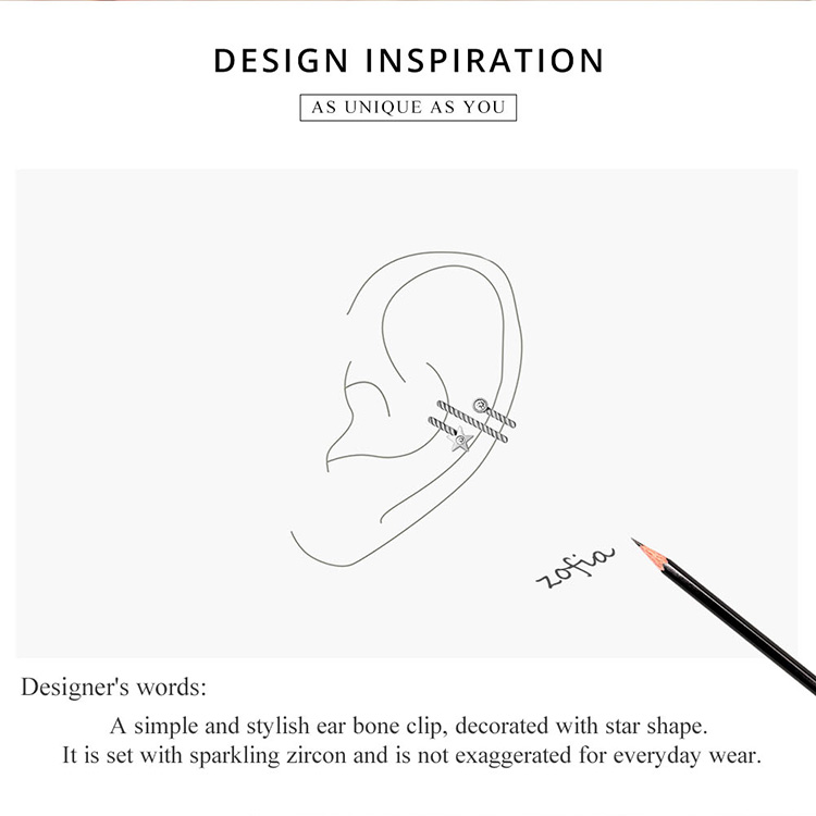 Hoa tai Bamoer bằng bạc 925 dát đá Zircon thời trang dành cho nữ làm quà tặng SCE1135