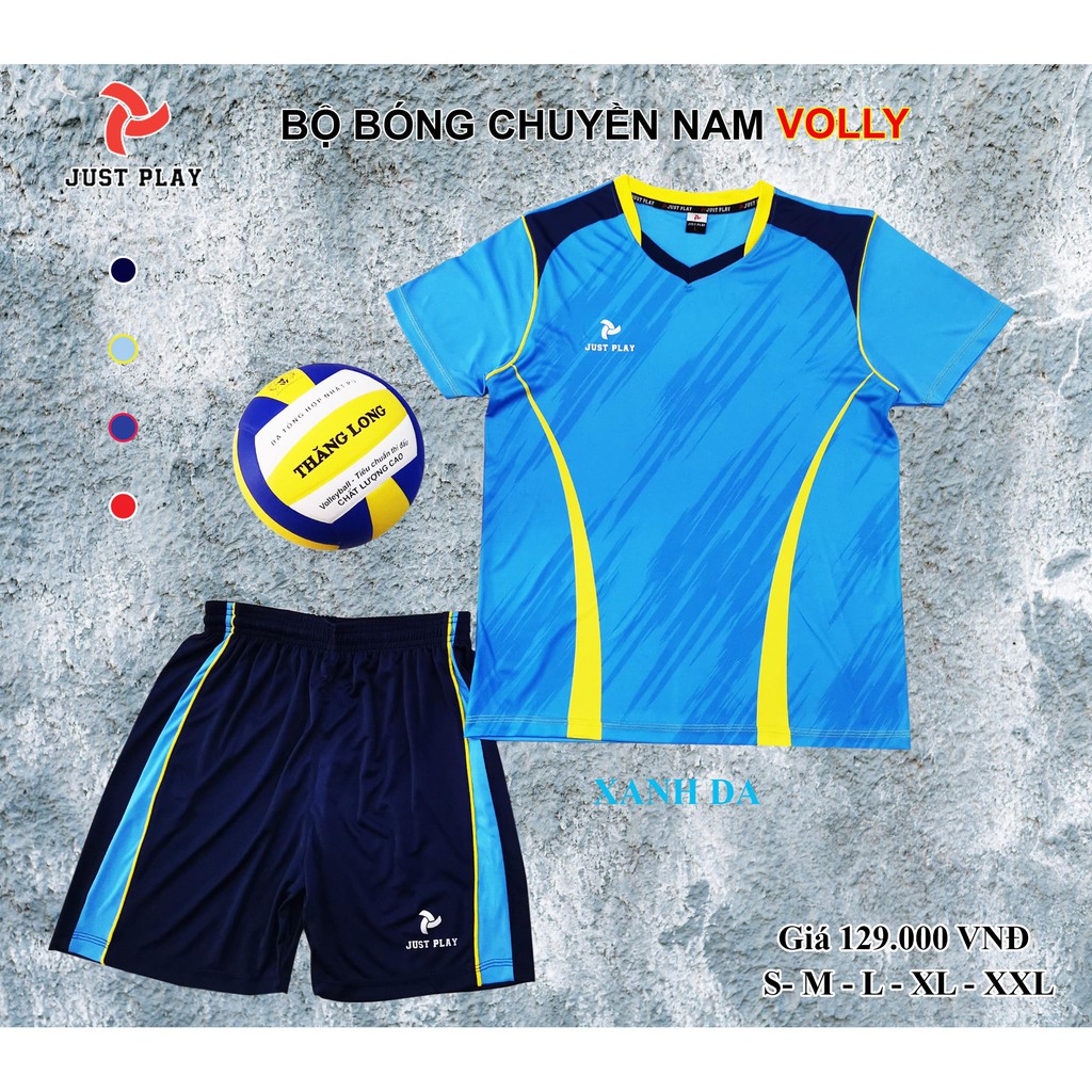 QUẦN ÁO BÓNG CHUYỀN JUSTPLAY NAM VOLLY