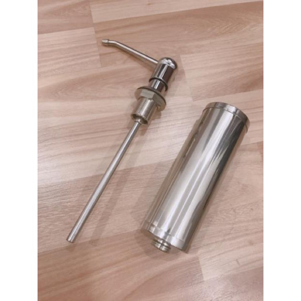 [SIEU RE] Bình Đựng Nước Rửa Chén 100%INOX 304 GẮN ÂM THÀNH CHẬU