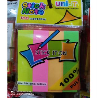 Giấy note cắt UNI T