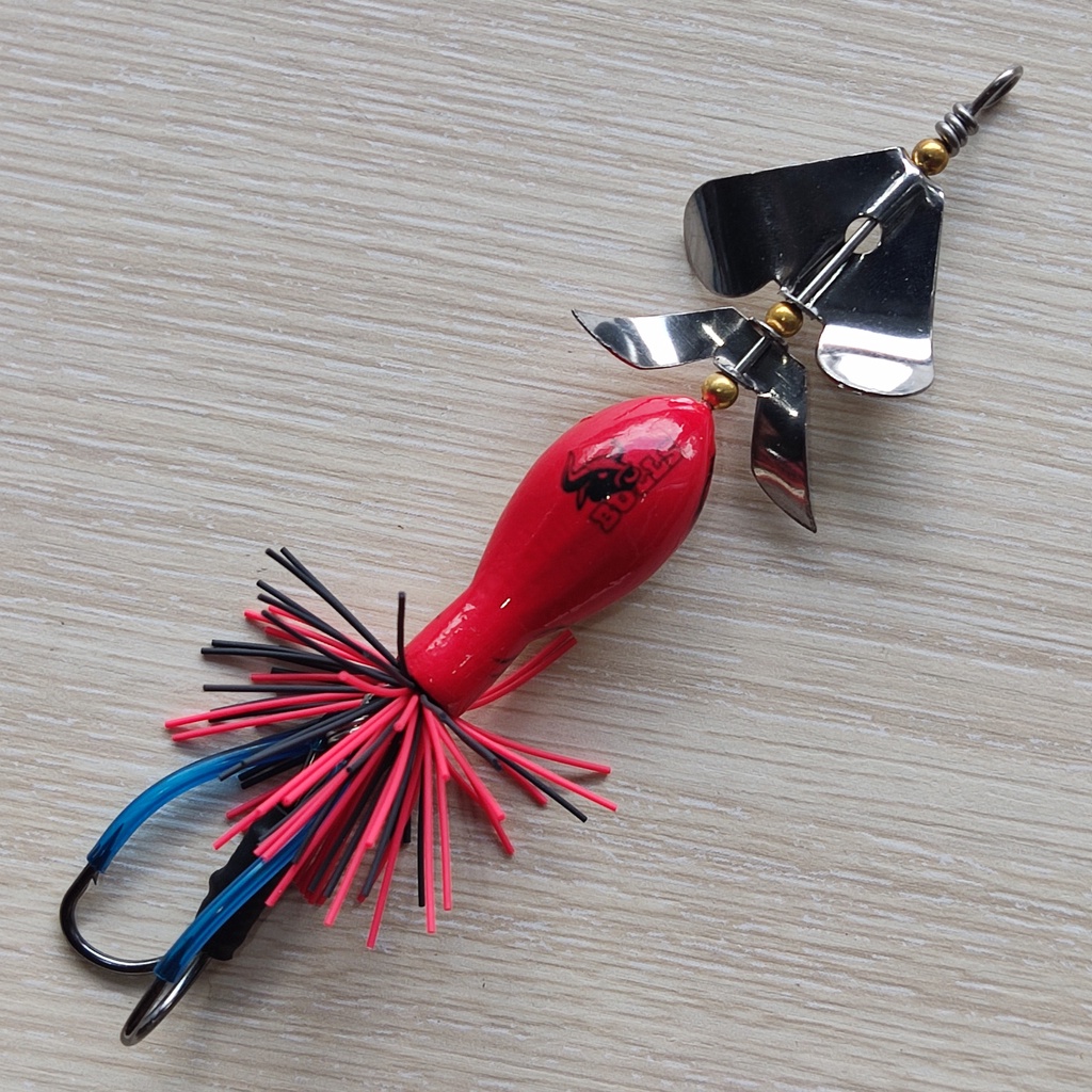 Mồi câu lure nhái BULLs bait buzz 12g 10cm