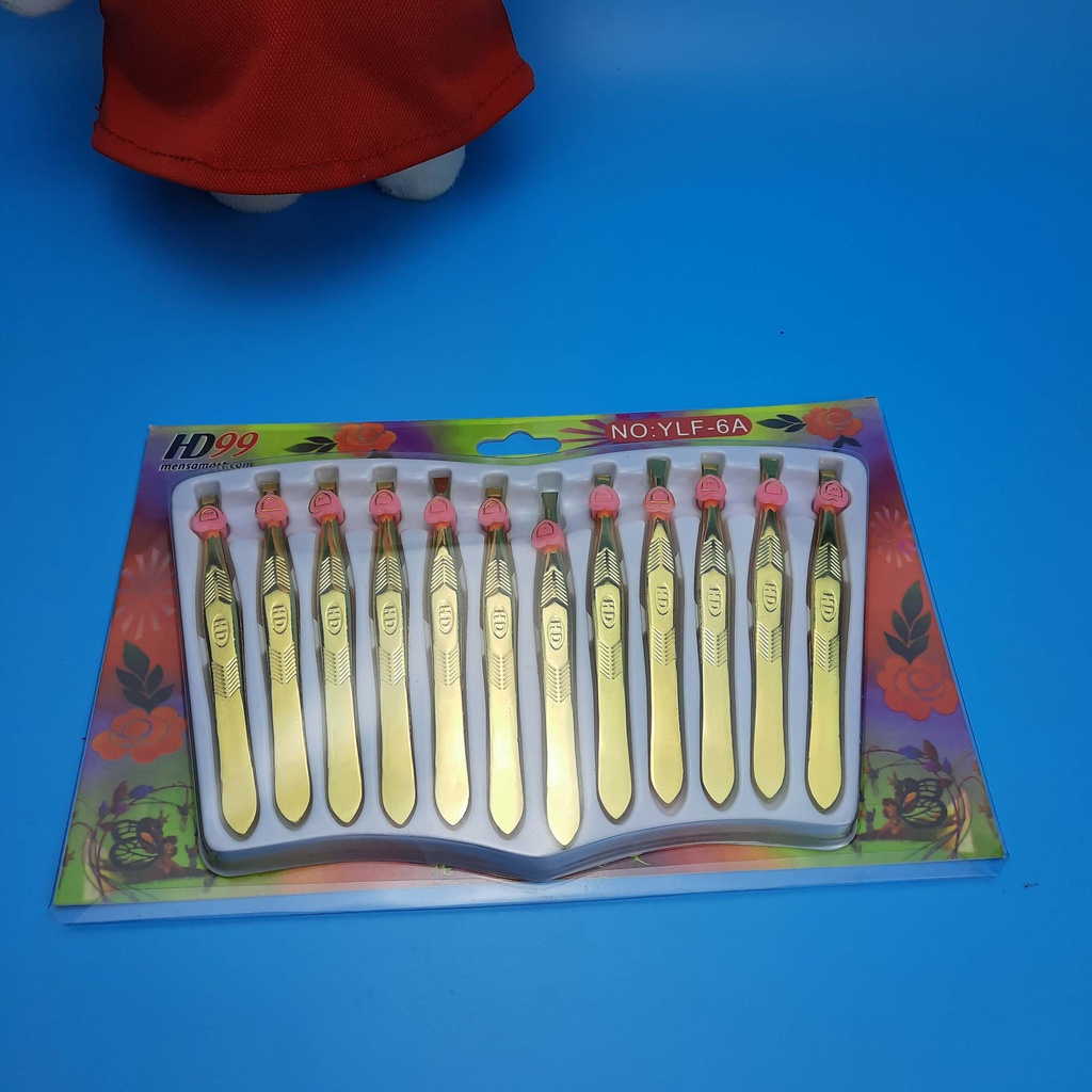 Nhíp nhổ lông nách 1 cái, tóc bạc, nhíp nhổ râu lông mày to xịn cao cấp
