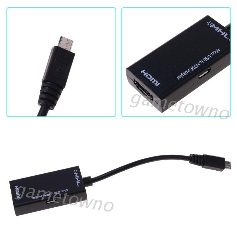 Đầu Chuyển Đổi Wili 5 Pin Micro Usb 1080p Mhl Sang Hdmi Hdtv Cho Samsung Galaxy S4 S3 Note2