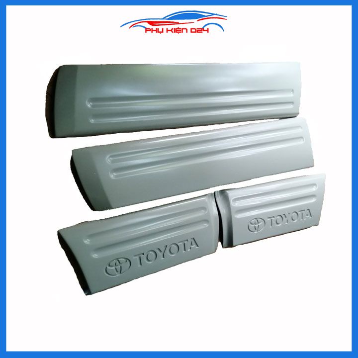 Ốp nẹp sườn Fortuner 2006-2007-2008-2009-2010-2011-2012-2013-2014-2015 mộc chưa sơn bảo vệ trang trí xe