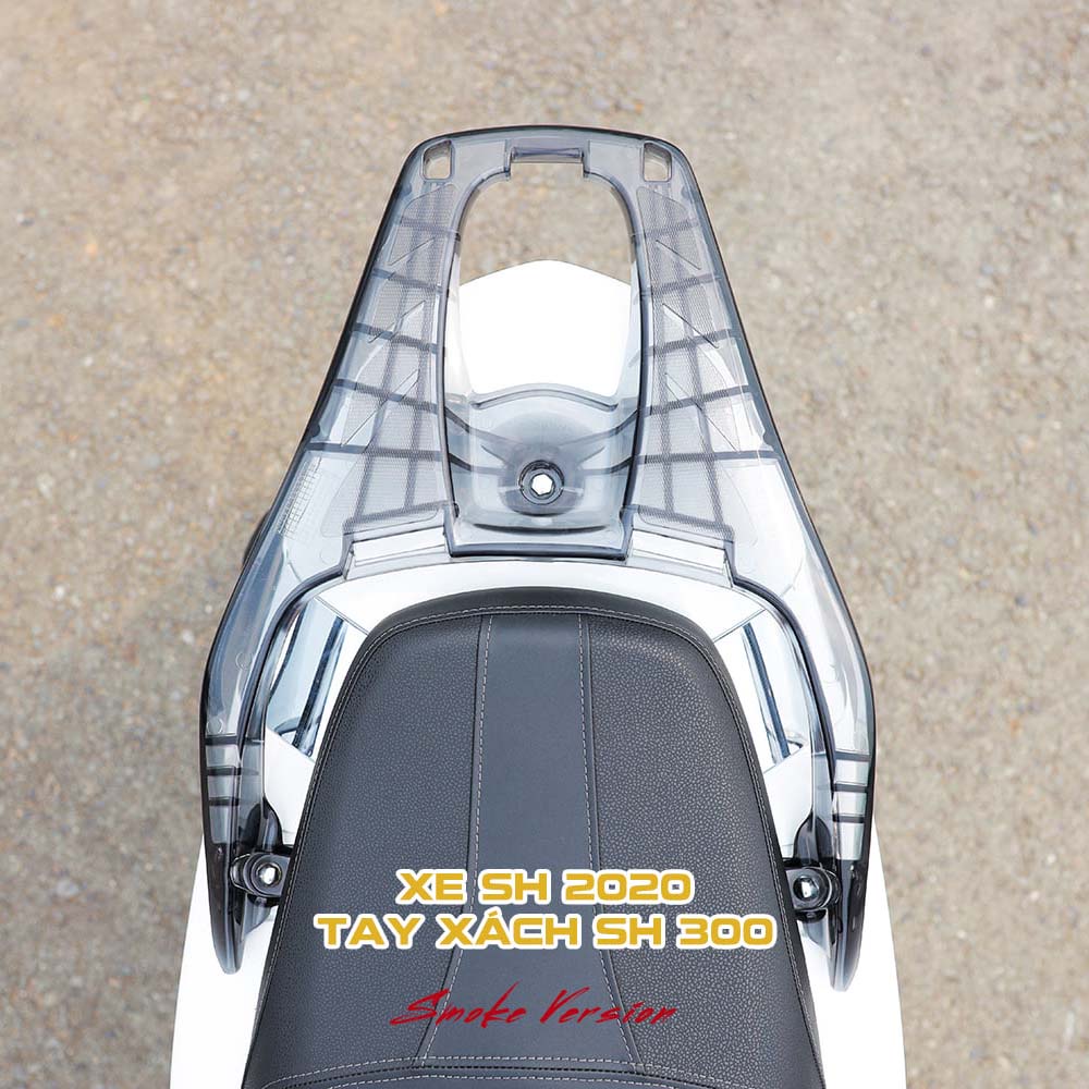 Cảng sau SH125i, SH150i, SH300i, tay dắt trong suốt kiểu dáng SH300i hàng Zhi.pat chính hãng thay thế tay dắt zin