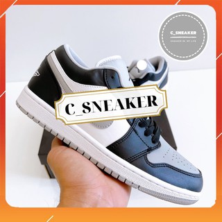 Giày thể thao thấp cổ, giày sneaker JD1 đen xám smoke nam nữ