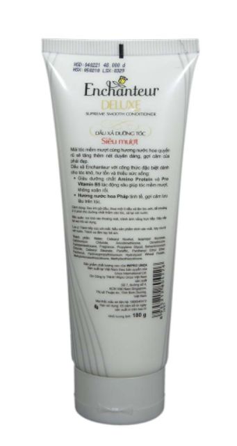 Dầu xả dưỡng tóc siêu mượt Enchanteur Duluxe 234 gr