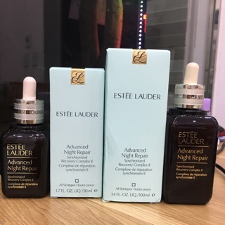 Serum #Estee Lauder Advanced Night Repair Synchronized Recovery Complex- hàng xách tay từ Mỹ không hộp tách set