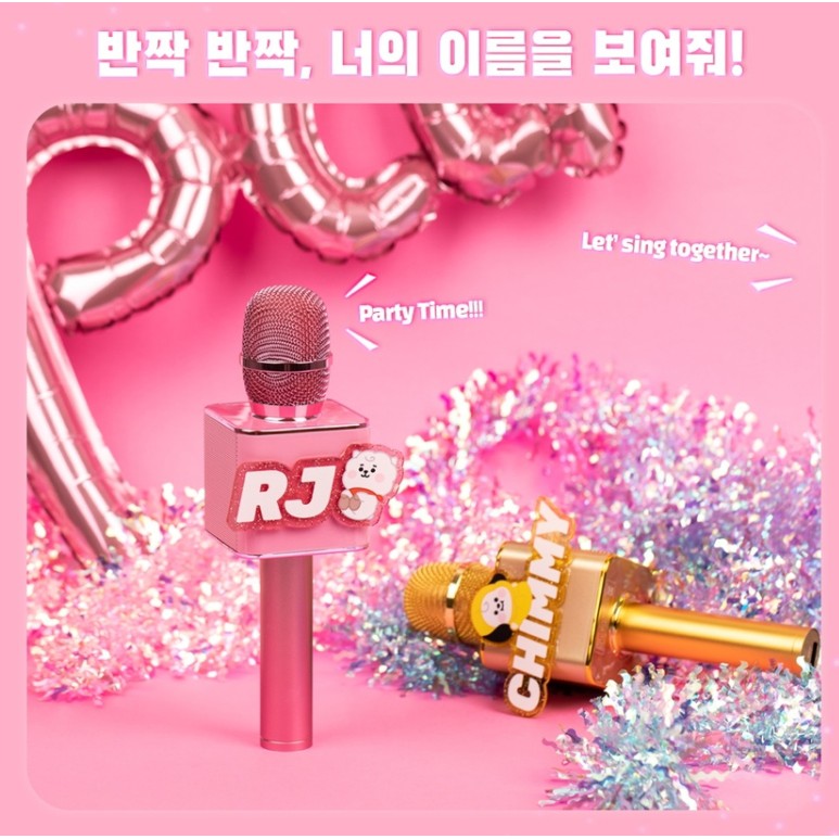 Micro không dây kết nối bluetooth hình BTS BT21