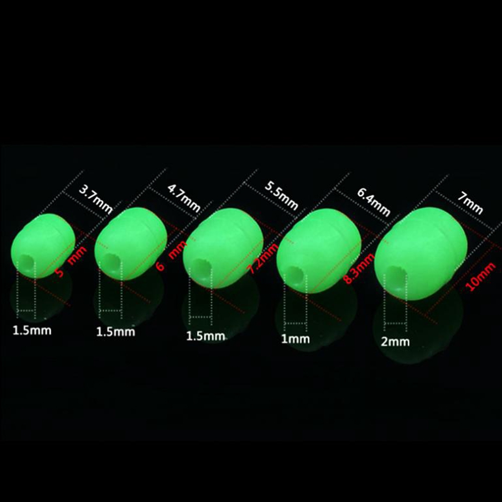 Set 100 phao nổi dạ quang dành cho câu cá