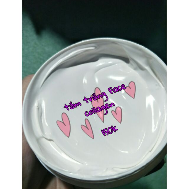 Ủ trắng face Collagen