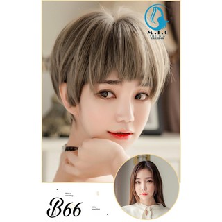 Tóc Giả Cả Đầu Xám Nâu Siêu Ngầu Siêu Đẹp 🎀FREESHIP🎀Tóc Giả Cao Cấp,Phụ Kiện Tóc Đẹp