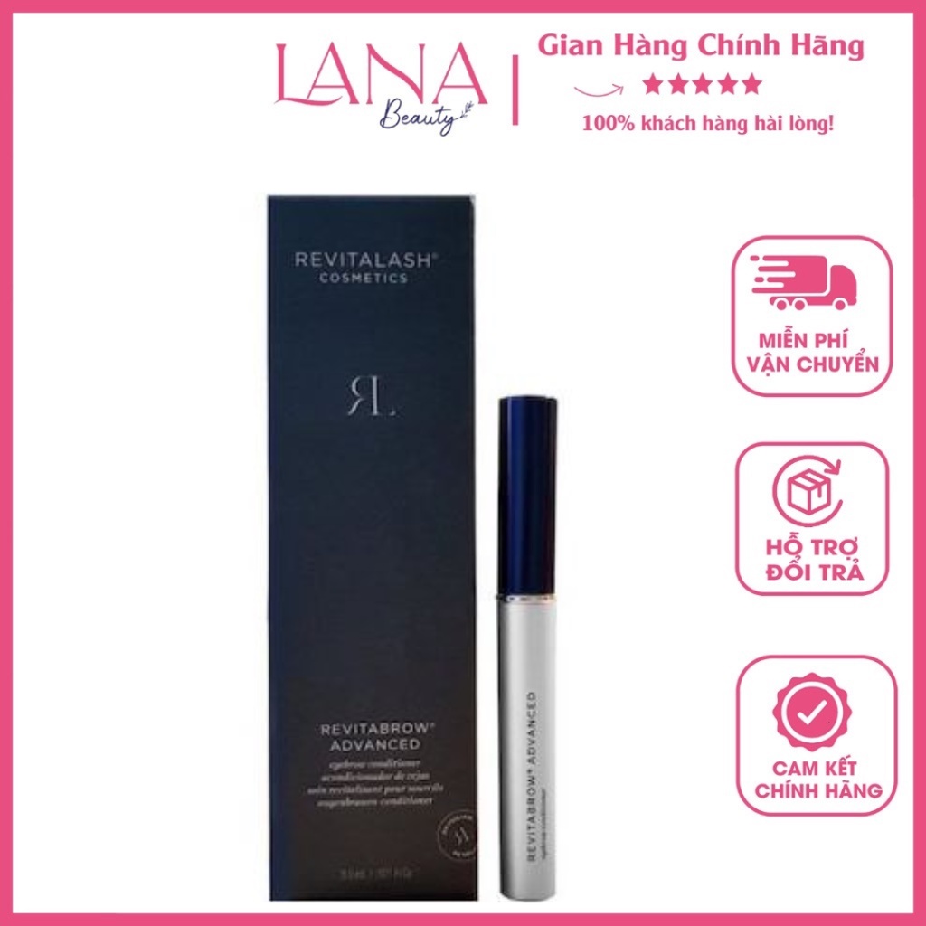 Serum Kích Thích Mọc Lông Mày Revitabrow Advanced 3ml Hàng Chính Hãng Mỹ