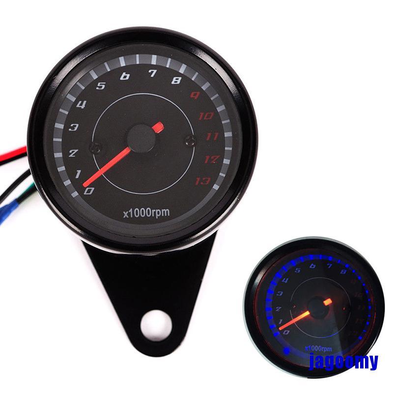 Đồng hồ đo tốc độ vòng tua tích hợp LED 13000 rpm dành cho xe máy