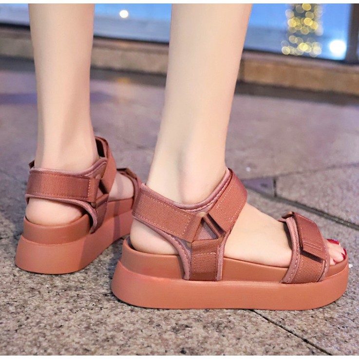 [ORDER] SANDAL ULZZANG NỮ TÍNH ĐẾ BÁNH MÌ CÁ TÍNH