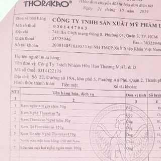 Sữa rửa mặt Thorakao hạt nghệ 100ml