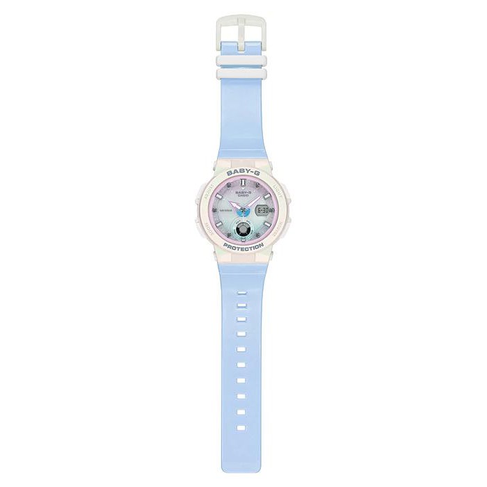 Đồng hồ casio nữ dây nhựa BABY-G BGA-250-7A3DR chính hãng