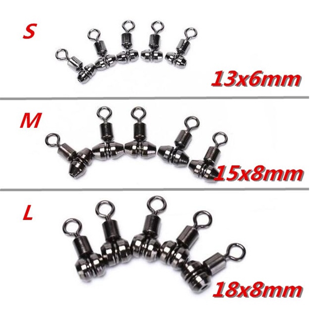 Gofidin 5 vòng móc nối câu cá bằng thép không gỉ chất lượng cao