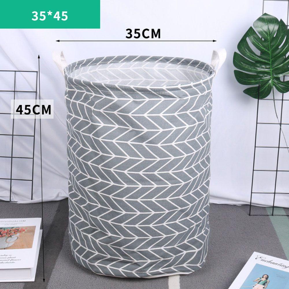 CONOPERY Giỏ Đựng Đồ Giặt Hình Tròn Cỡ Lớn Chống Bụi Đa Năng